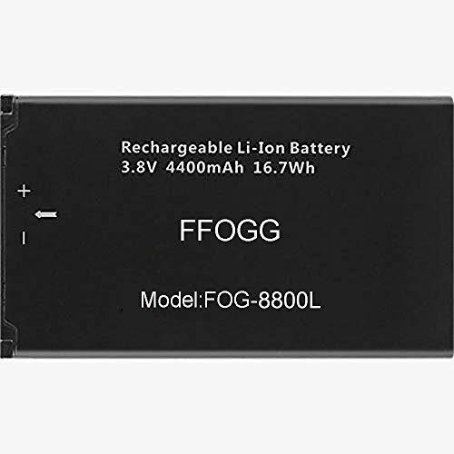 FFOGG New 4400 mAh Replacement Battery for Novatel Jetpack MiFi 8800L Mobile Hotspot - P/N: 40123117 FFOGG New 4400 mAh Replacement Battery for Novatel Jetpack MiFi 8800L Mobile Hotspot - P/N: 40123117