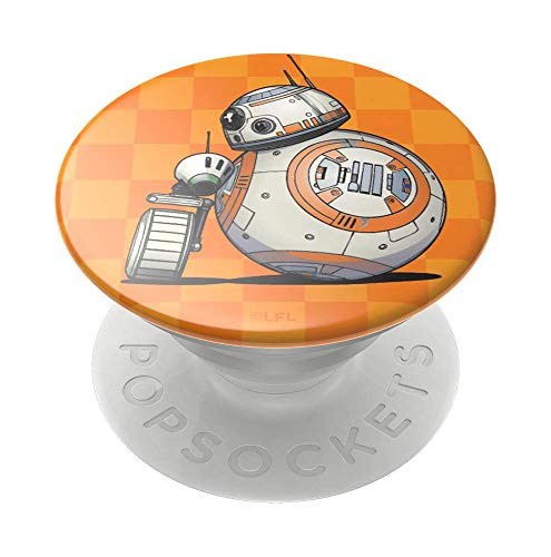 PopSockets PopGrip: Swappable Grip for Phones & Tablets - Star Wars - BB-8 & D.O.