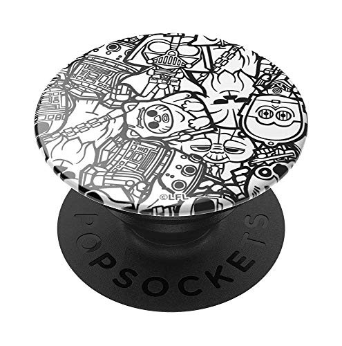 PopSockets PopGrip: Swappable Grip for Phones & Tablets - Star Wars - Star Wars Chibi