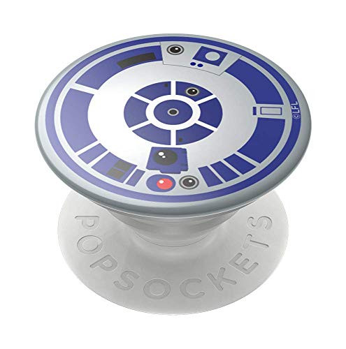 PopSockets PopGrip: Swappable Grip for Phones & Tablets - Star Wars - R2-D2 Icon