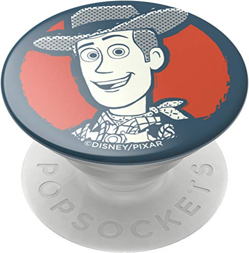 PopSockets: PopGrip with Swappable Top for Phones and Tablets - Woody Gloss