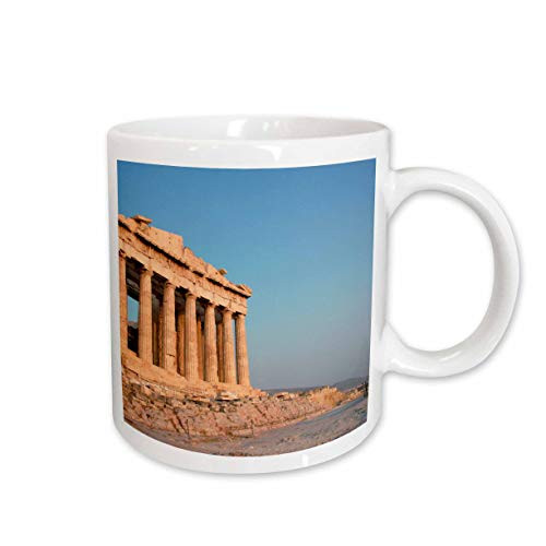 3dRose Parthenon, Ancient Architecture, Acropolis, Athens, Greece - Prisma, Ceramic Mug, 11-Oz