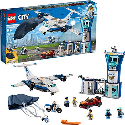 LEGO City Sky Police Air Base 60210 Building Kit (529 Pieces) LEGO City Sky Police Air Base 60210 Building Kit (529 Pieces)
