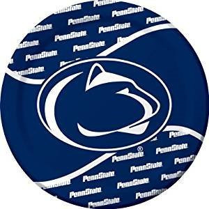 Penn State Nittany Lion Party Bundle 9" Plates (24)
