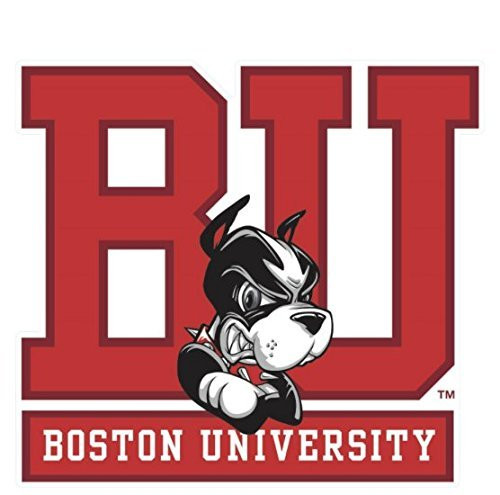 Wincraft Boston University Terriers 4"x4" Die Cut Decal