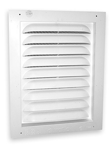 Duraflo 621218REC Recessed Gable Vent, 12-Inch X 18-Inch