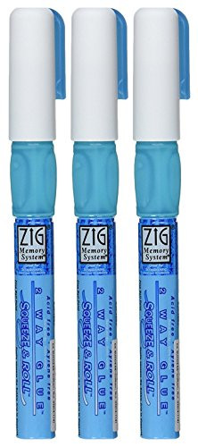 3-Pack Bundle - Zig Memory System 2-Way Squeeze and Roll Glue Pen