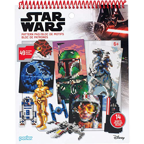 Perler Star Wars Beads Pattern Pad, 49 Designs