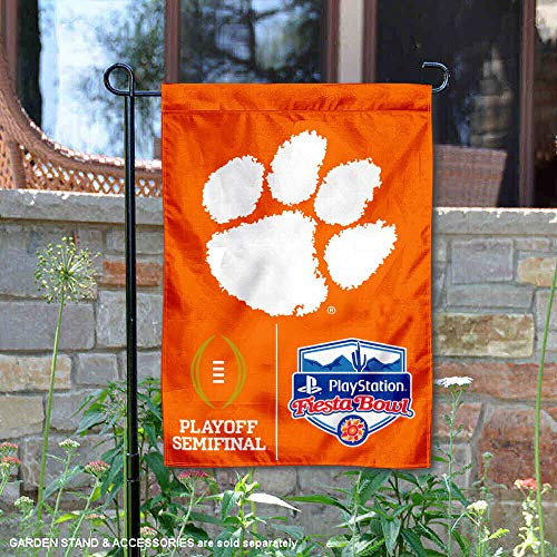 College Flags & Banners Co. Clemson University Tigers 2016 Semifinal Fiesta Bowl Garden Flag