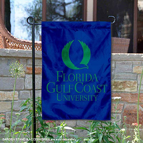 College Flags & Banners Co. Florida Gulf Coast Eagles Academic Logo Garden Flag
