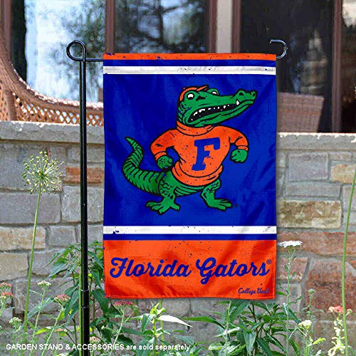 WinCraft Florida Gators Vintage Retro Throwback Garden Flag WinCraft Florida Gators Vintage Retro Throwback Garden Flag