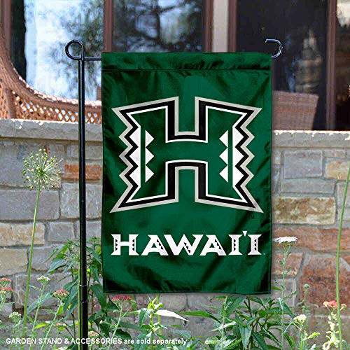 College Flags & Banners Co. Hawaii Warriors Garden Flag