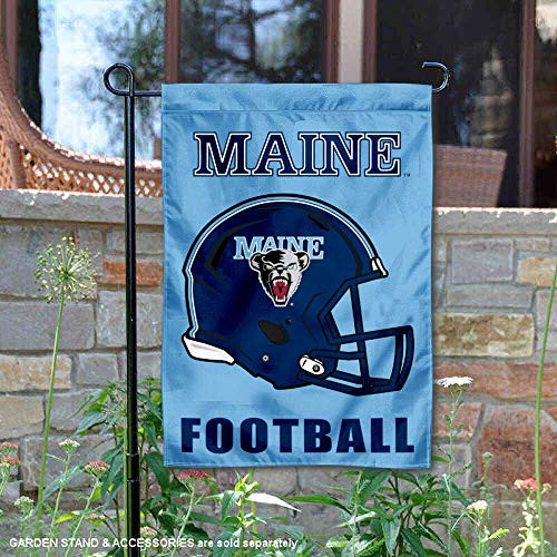 College Flags & Banners Co. Maine Black Bears Football Helmet Garden Yard Flag College Flags & Banners Co. Maine Black Bears Football Helmet Garden Yard Flag
