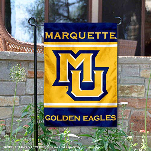 College Flags & Banners Co. Marquette Golden Eagles Garden Flag College Flags & Banners Co. Marquette Golden Eagles Garden Flag