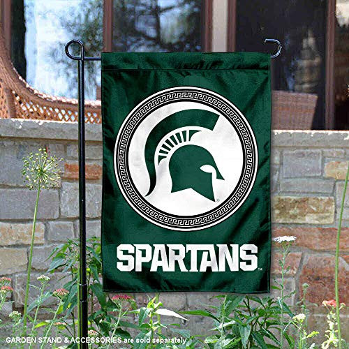 College Flags & Banners Co. Michigan State Spartans Shield Garden Flag College Flags & Banners Co. Michigan State Spartans Shield Garden Flag