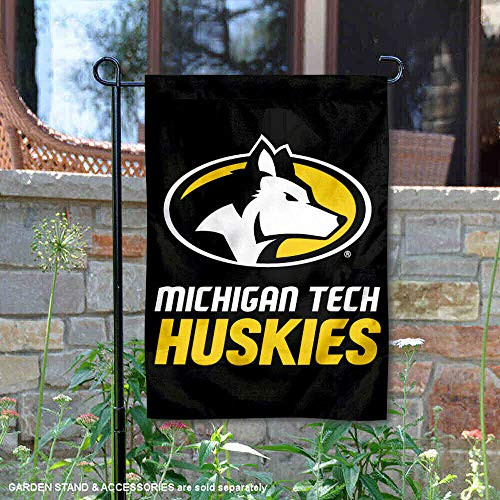 College Flags & Banners Co. Michigan Tech Huskies Garden Flag