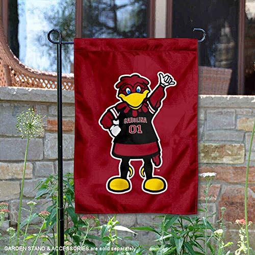 College Flags & Banners Co. USC Gamecocks Cocky Mascot Garden Flag