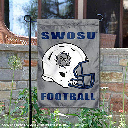College Flags & Banners Co. Southwestern Oklahoma State University Football Helmet Garden Flag College Flags & Banners Co. Southwestern Oklahoma State University Football Helmet Garden Flag
