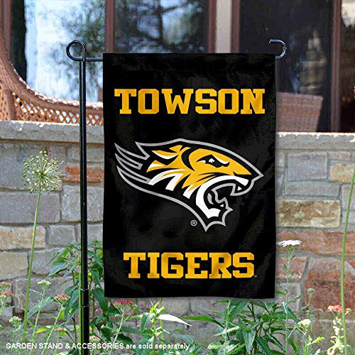 College Flags & Banners Co. Towson Tigers Wordmark Garden Flag College Flags & Banners Co. Towson Tigers Wordmark Garden Flag