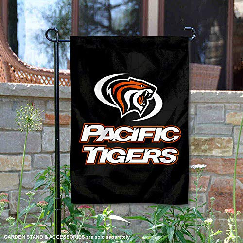 College Flags & Banners Co. Pacific Tigers Black Garden Flag