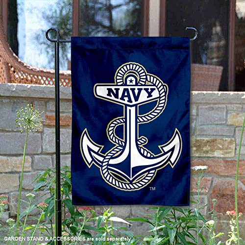 College Flags & Banners Co. US Navy Midshipmen Anchor Garden Flag