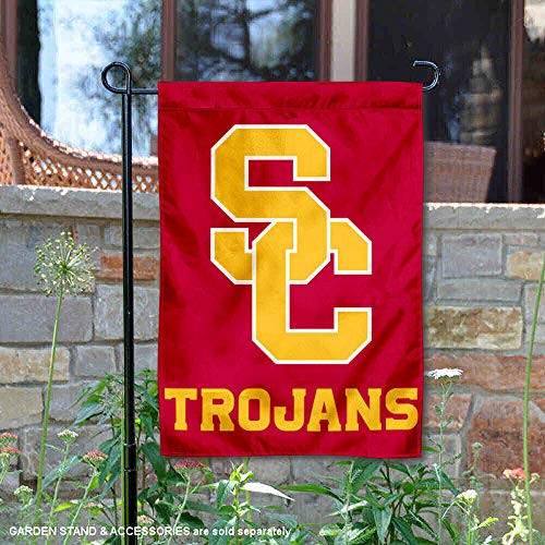 College Flags & Banners Co. USC Trojans SC Logo Garden Flag