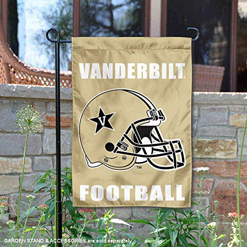 College Flags & Banners Co. Vanderbilt Commodores Football Helmet Garden Flag