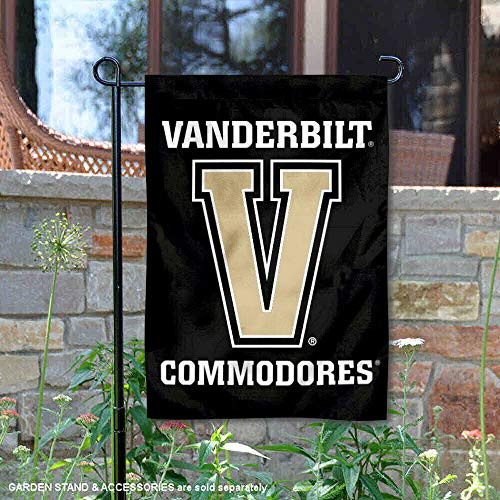 Vanderbilt Commodores Big V Garden Flag and Yard Banner