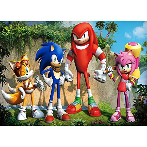 Photography Background Sonic 7x5 Cartoon Landscape Sonic The Headhog Backdrop Vinyl Photo Backdrop Happy 1st Birthday Backgrounds for Kids Customized Boy Baby Shower Prop