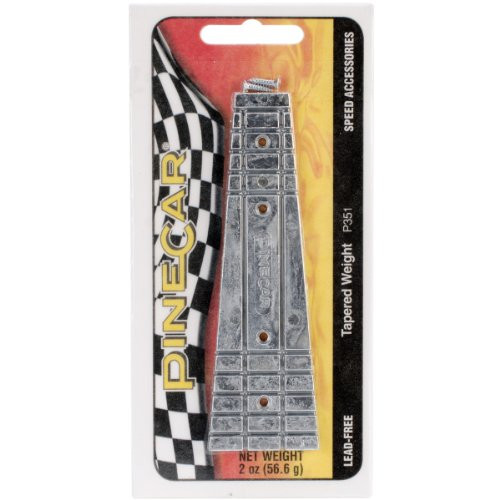 Woodland Scenics Pine Car Derby Weights, 2-Ounce, Tapered