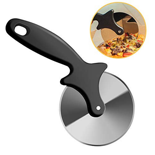 XBRN Pizza Cutter Wheel Stainless Steel, Sharp Cutters, Pizza Wheel, Pizza Slicer Pizza Cutter with Handle Pizza Cutters Wheel