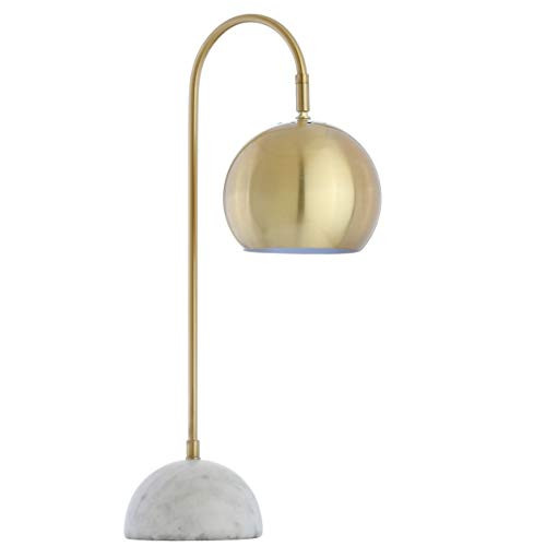 JONATHAN Y JYL6000A Stephen 23.5" Metal/Marble LED Table Lamp, Contemporary, Modern, Transitional for Bedroom, Living Room, Office, Brass Gold/White JONATHAN Y JYL6000A Stephen 23.5" Metal/Marble LED Table Lamp, Contemporary, Modern, Transitional for Bedroom, Living Room, Office, Brass Gold/White