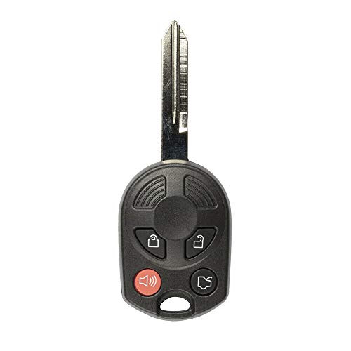 FikeyPro Keyless Entry Remote Control Car Key Fob Compatible with Ford Lincoln Mercury Mazda 4-Button OUCD6000022