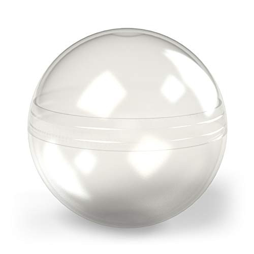Vending Machine 50pcs Empty Round Clear Capsules 2 50mm - Bulk Capsule for Toy Gumball Machines Small Containers Surprise for Kids Party Favor Prize