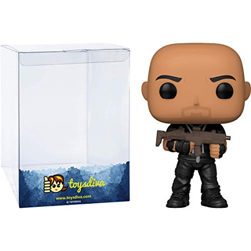 Hobbs: Funk?o Pop! Movies Vinyl Figure Bundle with 1 Compatible 'ToysDiva' Graphic Protector (921 - 47753 - B)