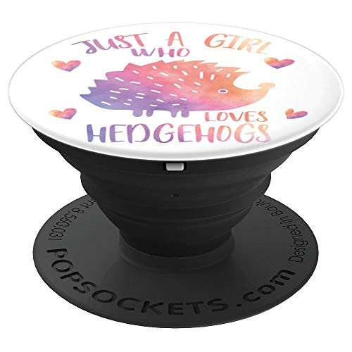 Just a Girl Who Loves Hedgehogs Watercolor Hedgehog Gift PopSockets Grip and Stand for Phones and Tablets Just a Girl Who Loves Hedgehogs Watercolor Hedgehog Gift PopSockets Grip and Stand for Phones and Tablets