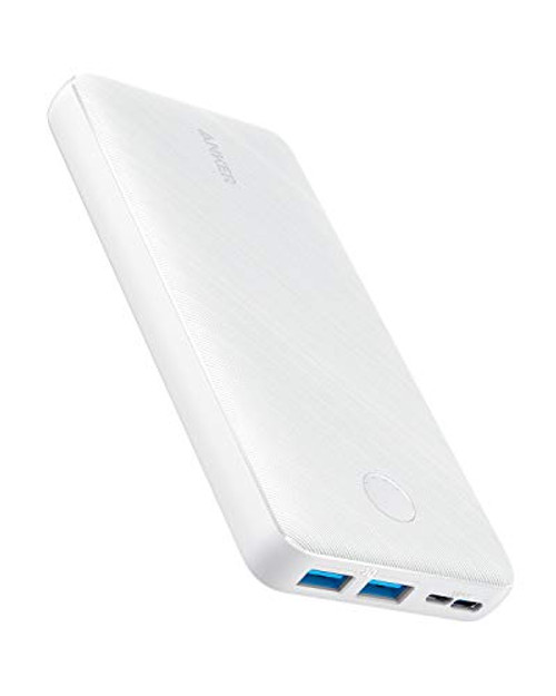 Anker Portable Charger, PowerCore Essential 20000mAh Power Bank with PowerIQ Technology and USB-C (Input Only), High-Capacity External Battery Pack Compatible with iPhone, Samsung, iPad, and More. Anker Portable Charger, PowerCore Essential 20000mAh Power Bank with PowerIQ Technology and USB-C (Input Only), High-Capacity External Battery Pack Compatible with iPhone, Samsung, iPad, and More.