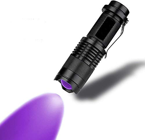 YIBIDINAY Black Light UV Flashlights, Blacklight Pets Urine and Stains Detector Zoomable Ultraviolet Flashlight 395 nm LED Ultraviolet Blacklights for Dog&Cat Urine Bed Bug, Model: AMZ-0002 YIBIDINAY Black Light UV Flashlights, Blacklight Pets Urine and Stains Detector Zoomable Ultraviolet Flashlight 395 nm LED Ultraviolet Blacklights for Dog&Cat Urine Bed Bug, Model: AMZ-0002