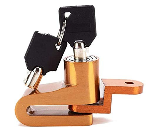Canopus Motorcycle Bicycle Security Wheel Disc Brake Lock Bike Anti-Theft (Gold) Canopus Motorcycle Bicycle Security Wheel Disc Brake Lock Bike Anti-Theft (Gold)