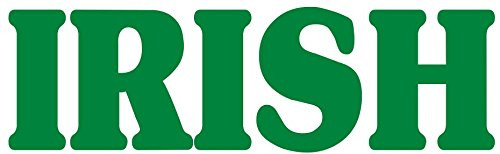 WickedGoodz Die Cut Green Irish Vinyl Decal - Celtic Bumper Sticker - Perfect for Windows Cars Tumblers Laptops Lockers WickedGoodz Die Cut Green Irish Vinyl Decal - Celtic Bumper Sticker - Perfect for Windows Cars Tumblers Laptops Lockers