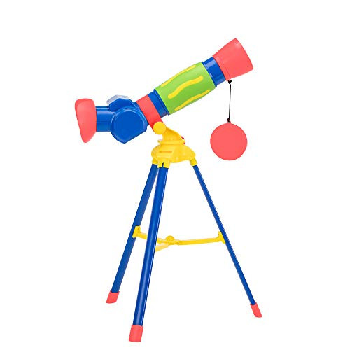 Educational Insights GeoSafari Jr. My First Telescope, STEM Toy for Kids, Telescope for Kids, Ages 4+, Brand New Look
