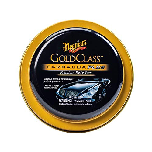 Meguiar's Gold Class Carnauba Plus Premium Paste Wax  Creates a Deep Dazzling Shine  G7014J, 11 oz