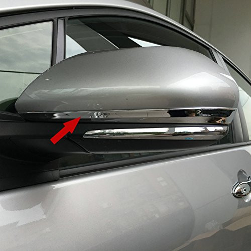 Fit For Toyota Prius 2016 2017 2018 Chrome Rear view Mirror Side Molding Cover Trims