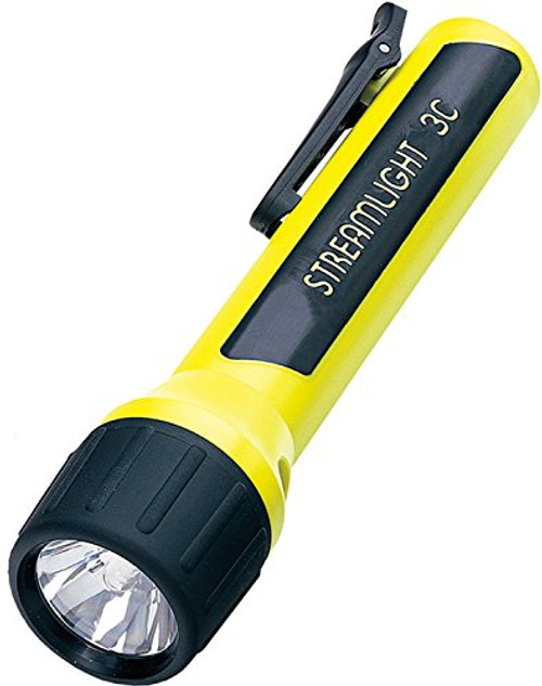 Streamlight 33202 ProPolymer 3 C-Cell 10-LED Flashlight, Yellow - 85 Lumens