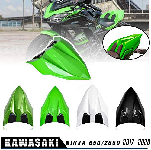 Lorababer NINJA 650 Z650 17 18 19 20 Accessories Rear Seat Cowl Fairing Cover Cowl ABS Plastic Green Black White for Kawasaki NINJA650 Z 650 2017 2018 2019 2020 (Dark green)