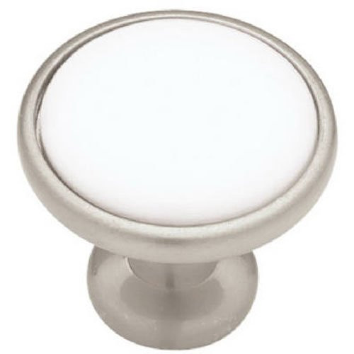 1-1/4-Inch Ceramic Insert Cabinet Hardware Knob, Packaging May Vary