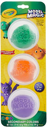 Crayola Model Magic, Secondary Colors, Alternative to Modeling Clay