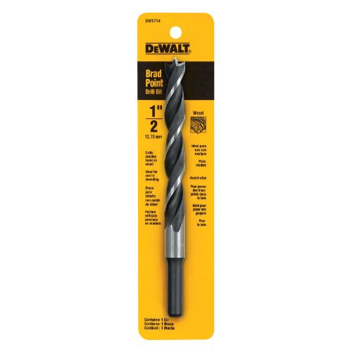 DEWALT DW1714 1/2-Inch Brad Point Bit
