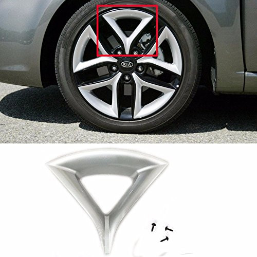 Wheel Hub Cap Accent Cover 1P with Screw for KIA 2009-13 Forte / Koup OEM Parts