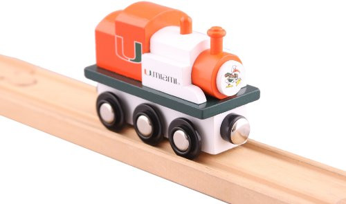 NCAA Miami Hurricanes College Team Train Toy